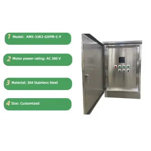Dual-Pump Soft-Start Control Cabinet for Water Supply Industrial Circulating Cooling Tower