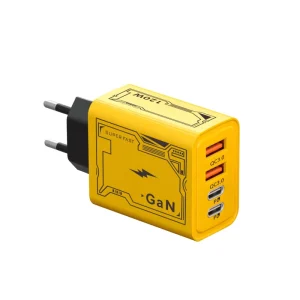 Dual USB Dual PD Charger 120W for Europe America UK with QC3.0 OTP Protection 2 X USB Ports