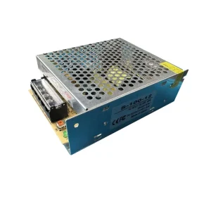 Durable Efficient 12V Single Output CCTV Power Supply 10A 200W 110 260V Input 80% Efficiency