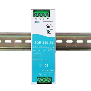 EDR 120 24 Din Rail Switching Power Supply 24VDC 5A 48V 2.5A AC DC Converter for Industrial Use 12V 10A Power Adapter