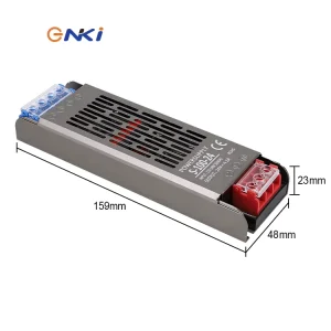 ENKI Power 24 Months Warranty Slim Thin Aluminum Shell Single Output 24V 100W AC DC Switching Power Supply for LED Industry