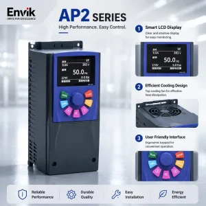 ENVIK AP2 Three Phase Motor Inverter for Industrial Electrical Applications and Energy Management