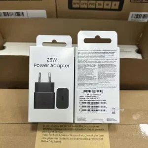 EP-T2510 25W 2-Pin Power Adapter USB Charger for Samsung Galaxy S25 S24 S23 Ultra