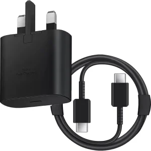 EP-T2510 Original USB-C Charger PD 25W UK 2-1 Suit New Type C Adapter with USB C Cable Support Fast Charging for Samsung Galaxy