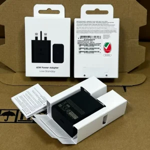 EP-T6010 60W USB C PD Power Adapter Low Standby TYPE C Super Fast Charger T6010 for Samsung Galaxy S26 S25 S24 Ultra Plus