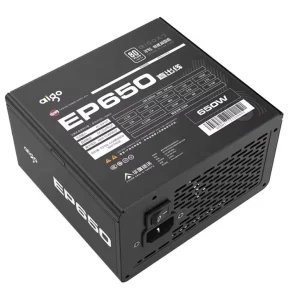 EP650 Fully Modular 80 Plus White 650W Power Supply for Desktop PC Gaming