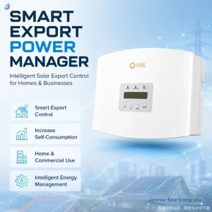 EPM-5G Export Power Manager Zero Export Device for Solar PV System, Controls 20 Inverters, IP65