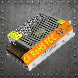 ESann 5V 40W AC DC Power Supply Industrial Control Equipment Automation Control Equipment Switching Power Supply LED Light DC DC
