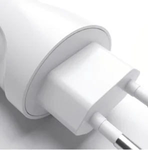 EU Plug Dual USB-A Wall Charger 5V 2.4A Max DC Output CE RoHS Certified for Laptop Camera and Mobile Phone Travel Use