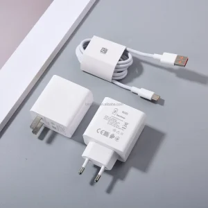 EU US Plug 66W Fast Charging USB Power Adapter 6A Type Cable for Honor 50 60 70 80 90 100 Magic 4 3