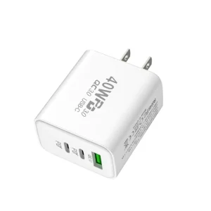 EU/US Plug USB Charger Super Fast Charger 40W Quick Charge 3.0 Type C Charger for Phone Charger Fast Charging