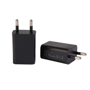 EU US Plug USB Power Adapter 5W 5V 1A Wall Travel Charger Fast Charging Mobile Phone Adapter