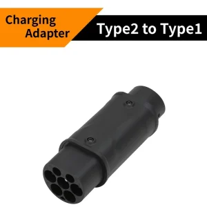 EV Charger Connector Electric Vehicles Charging Adapter Type2 to Type1 Charger Connector Flame Retardant 16A 32A 230V Universal