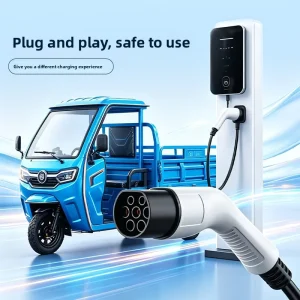 EV Charging Station Power Take Off Adapter 220V Outlet Strip for Electric Bikes Scooters RVs
