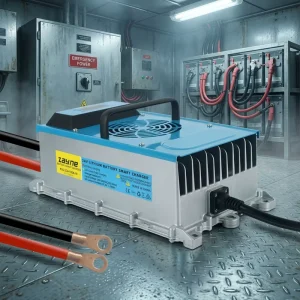 EV Forklift Battery Lead Acid Lifepo4 3300W Charger 24v 100a for VR Lithium Battery for Outdoor Emergency Equipment on Ships