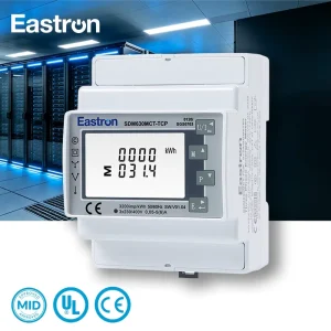 Eastron SDM630MCT-TCP MID Approved 1A/5A CT Operated Multi-parameters Measurement Din Rail Three Phase Power Meter Energy Meter