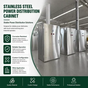 Electric Control Cabinet Power Distribution Equipment Power Station Distribution Cabinet Box