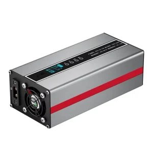 Electric New Energy Power Battery Charger 15 Amp Anti Reverse Connection Adjustable Current OTP AC DC Battery Recharger