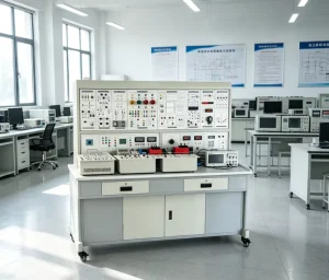 Electrical Electronic Basic Training Bench for University Circuit Magnetic Circuit DC AC Motor Lab Teaching Equipment