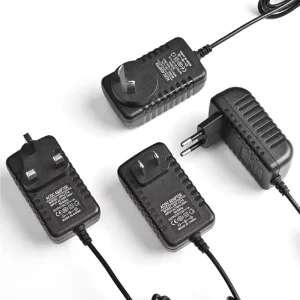 Electrical Manufacturer Adapter Pei’an Wall Power Supply LED Switching Power Supply DC 12V1A 12W Plug in Black white