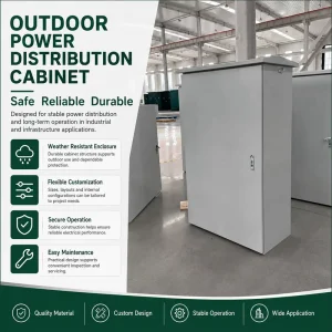 Electrical Power Distribution Panel Board High and Low Voltage Complete Distribution Electric Distribution Cabinet