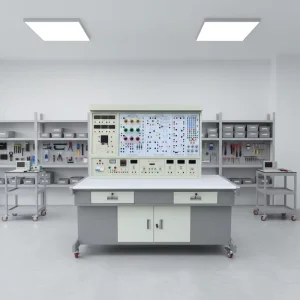 Electrical and Electronic Technology Experiment Device 3D Virtual Simulation for Vocational Training Bench