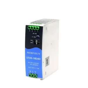 Enclosed Power Supply 12V 24V 48V 55V Factory Automation Economical Slim 240W Din Rail AC Power Supply