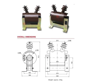 Epoxy Cast Resin Insulation 10kV JDZC3 Voltage Transformer for Indoor Switchgear Electrical Equipment