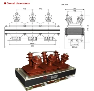 Epoxy Resin Cast JSZW-10 10kV Three-Phase Voltage Transformer for Indoor Switchgear Electrical Equipment