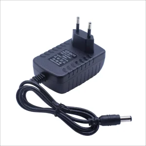 European AC 100-240V Input DC 12V 2A Output AC/DC EU Power Adapter DC5.5*2.1mm DC Plug CCTV Adapter