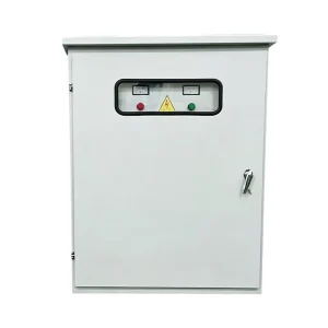 Exterior ATS Electrical Enclosure Multi-loop Distribution Control Cabinet IP55 Protection 8 Circuits LV Switchgear