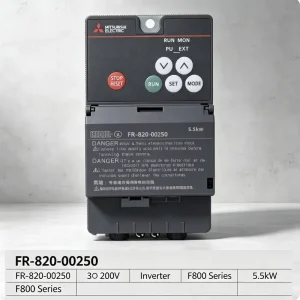 FR F820 Series AC Drive VFD 00250 5.5 15kW Three Phase 200-240V Vector Control Inverter for Industrial Fan Pump