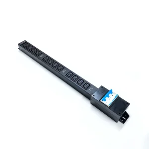 FYP-01 400V 100A 12-Way C19 Socket 19” 1U Rack Mount Aluminum Alloy PDU Power Distribution Unit for Data Center