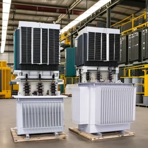 Factory 2000kVA Three Phase Oil Immersed Power Transformer 10kV 35kV Step Up