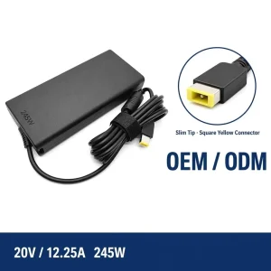 Factory 245W Slim Tip AC Adapter for Legion Pro 7i Gaming Laptop