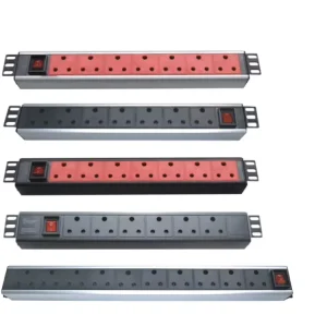 Factory Custom 10A 16A 20A Universal Smart Rack Power Distribution Unit C13 C19 Cabinet Mount