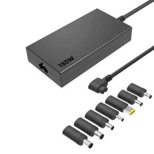 Factory Direct 180W GaN Laptop Power Adapter AC Charger for HP Chromebook Lenovo Dell Acer Asus Samsung