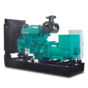 Factory Direct 375/410/440KVA 300/325/350KW Diesel Generator Open Frame Generador De Energia 24V DC Electric Start ATS