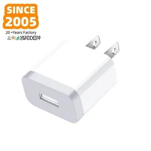 Factory Direct QC2.0 5V 2A USB Wall Adapter 10W Output Power for Mobile Phone and Earphone
