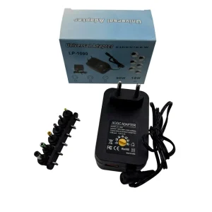 Factory Direct Sale 3 12V Adjustable European Standard Power Adapter Wall mounted Power Adapter