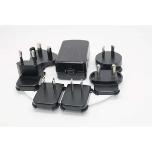 Factory Direct Selling Interchangeable Plug In Power Adapter AC DC Adapter with USB A DC Cable