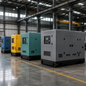 Factory Direct Silent Type Auto Start Open Frame Diesel Generator 100kW 200kW 300kW