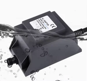 Factory Directly IP68 24W 60W 100W Waterproof Power Supply Camera Rainproof Transformer Adapter Outdoor LED Lighting