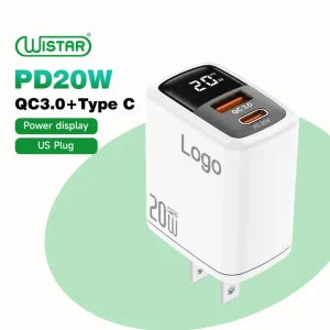 Factory OEM 20W USB-C PD Wall Charger Power Supply Adapter for Mobile Phones US