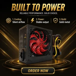 Factory OEM Computer Power Supply 300W 450W 500W 650W PSU ATX Gaming Power Supply for Computer Parts