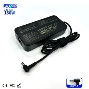 Factory Price Suibo 180W 19.5V 9.23A PD DC Universal OTP Fireproof Power Supply Adapter 1 Year Warranty Laptop Adapter for Asus
