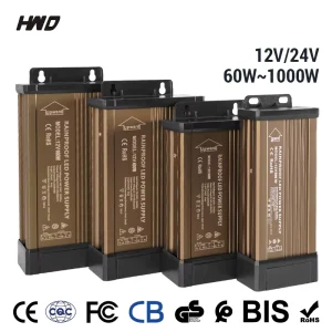 Factory Sale Direct IP43 Rainproof 12V AC to DC Power Supply 400W 60-700W SMPS Single Output