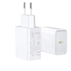 Factory Supply 25W EU PD Charger Single USB-C Port Portable Phone Charging Head Support Custom Logo Package Bulk Supply