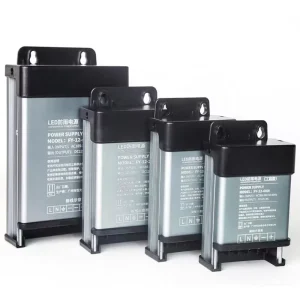 Factory Supply 60W 120W 200W 400W Switch LED Power Supply DC12V 24V Output Outdoor Rainproof Power Supply for Light Box