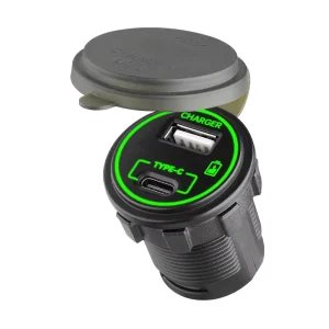 Factory Type C Charger 12V USB C Car Charger Socket PD Type C Car Charger Type C Port Socket